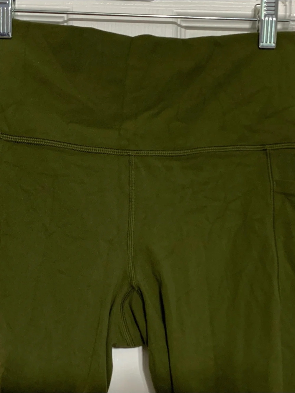Athleta Women’s Olive Green High-Waist Leggings